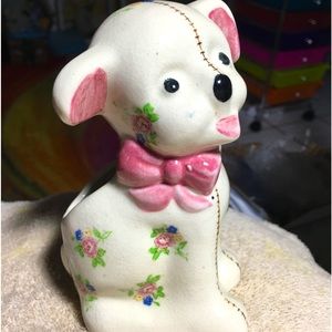 Occupied Japan Vintage Dog Planter